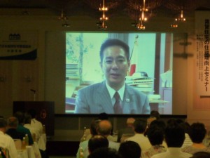 前原前国土交通大臣からビデオレターを頂きました。